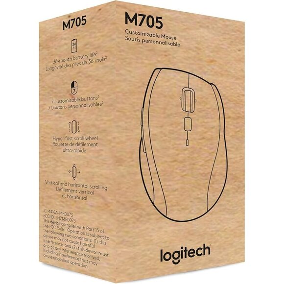 ✨Mouse Marathon Wireless 2.4 GHz Receiver 3-Year Battery Compatible with Laptop - Picture 9 of 10